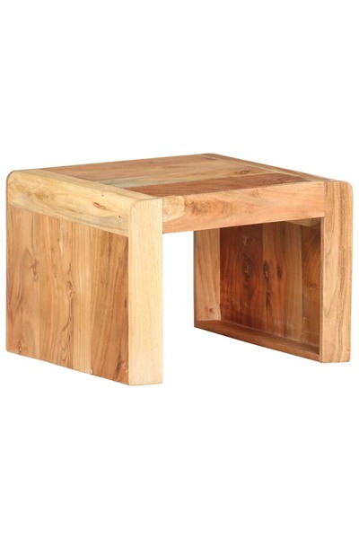Concept Βοηθητικό τραπεζάκι, 43x40x30 εκ., μασίφ ξύλο ακακίας