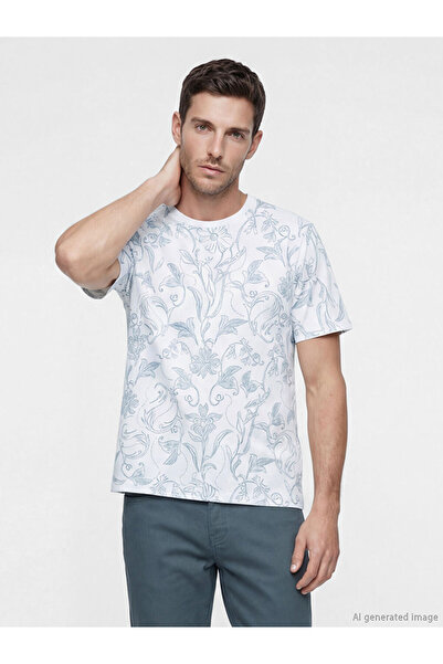 LC Waikiki Tricou pentru bărbați cu guler brodat Zero Roba Choices Sparkling ...
