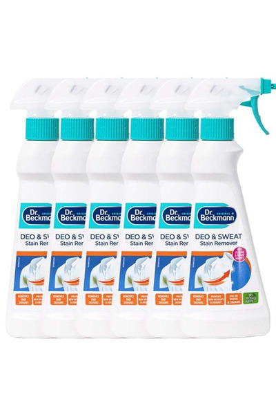 Dr.Beckmann Dr. Beckmann Sweat & Odor Stain Remover Spray - 250ml 6 Pack