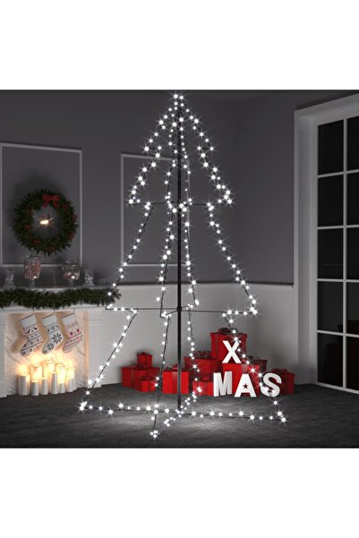 Concept Κωνικό χριστουγεννιάτικο δέντρο 240 LED, 118x180 cm, εσωτερικού & εξω...