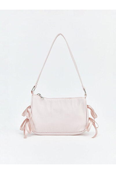 LC Waikiki Bow Detail Zipper Closure Girls' Shoulder Bag