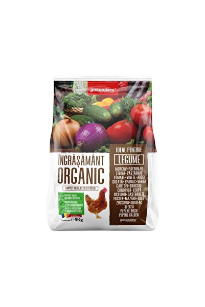 Gospodarul Îngrășământ organic pentru legume, 5 kg, Gospodaru’