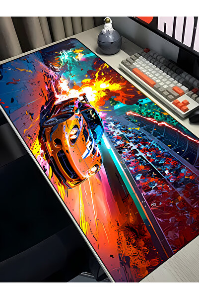 Charmbi Gta Sport Car 40X90 Procontrol Mouse Pad Gaming Mousepad Non-Slip Sol...