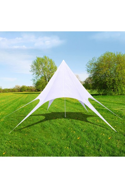 Concept Εξαγωνικό κιόσκι κήπου σε σχήμα αστεριού, 10 τ.μ.