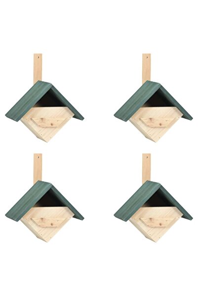 Concept Căsuțe de păsărele, 4 buc., 24 x 16 x 30 cm, lemn de brad