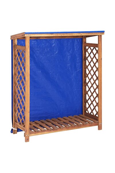 Concept Șopron de lemne, 105 x 38 x 115, lemn masiv de acacia