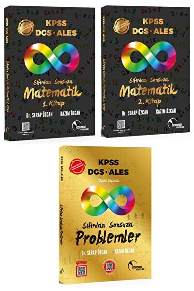 Doktrin Yayınları Doktrin KPSS DGS ALES Sıfırdan Sonsuza Matematik 1-2 + Prob...