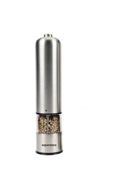 ESPERANZA Electric salt and pepper grinder EKP002, stainless steel