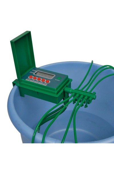 Concept Sistem automat de irigat cu aspersoare și temporizator