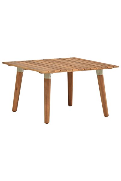 Concept Τραπεζάκι σαλονιού κήπου, 60x60x36 εκ., μασίφ ξύλο ακακίας