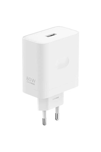 realme Incarcator Retea Supervoc 80W, Quick Charge, 1x USB Alb