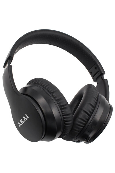 AKAI Casti Over-Ear BTH-B6ANC, Wireless, Bluetooth, Radio FM, Noise Cancellin...