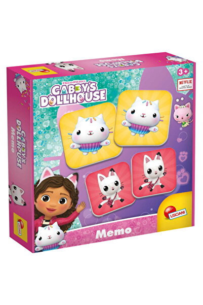 Lisciani LISCIANI Memory Game, Gabby's Dollhouse, 24 memory cards, 3 years+