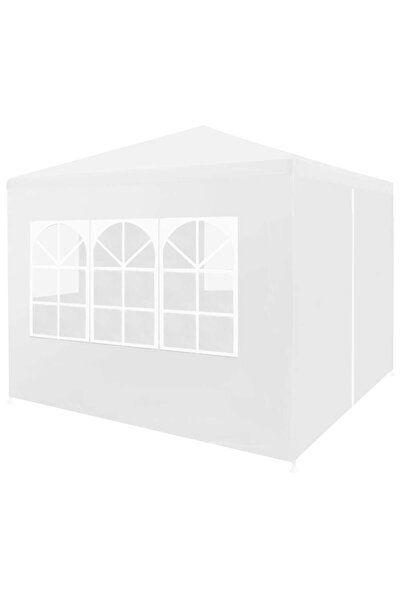 Concept Cort pentru petrecere, alb, 3 x 3 m