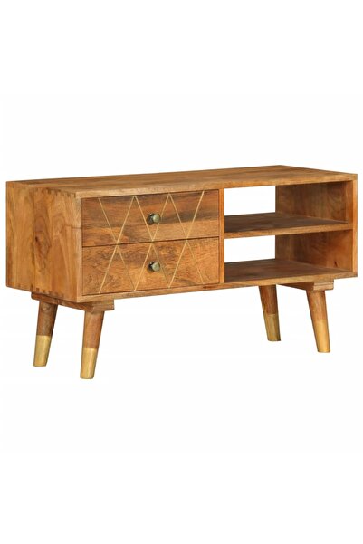 Concept Comodă TV, 85 x 35 x 47 cm, lemn masiv de mango