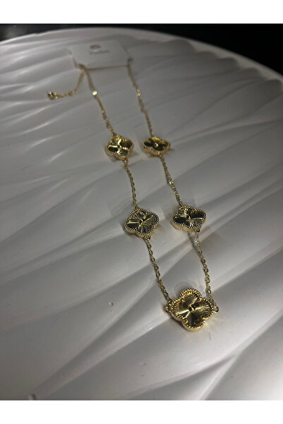 Ares 01 Store 🍀   قلادة من الفولاذ على شكل نبات البرسيم 🍀