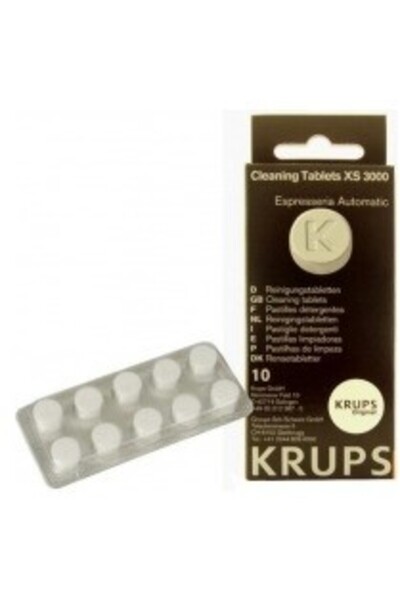 Krups Espresso machine cleaning tablets XS300010