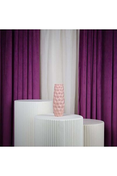 Yarn World Plastic Flower Vase Pink 13