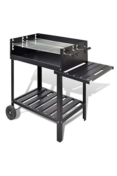 Concept Ψησταριά με κάρβουνα με 2 ρόδες