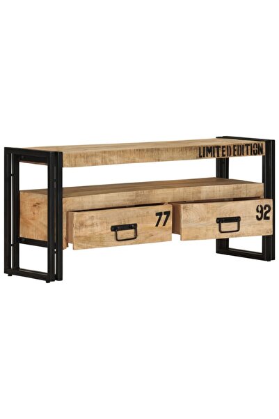 Concept Comodă TV, 100x30x45 cm, lemn masiv de mango