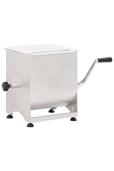 Concept Malaxor de carne cutie de viteze, argintiu, oțel inoxidabil