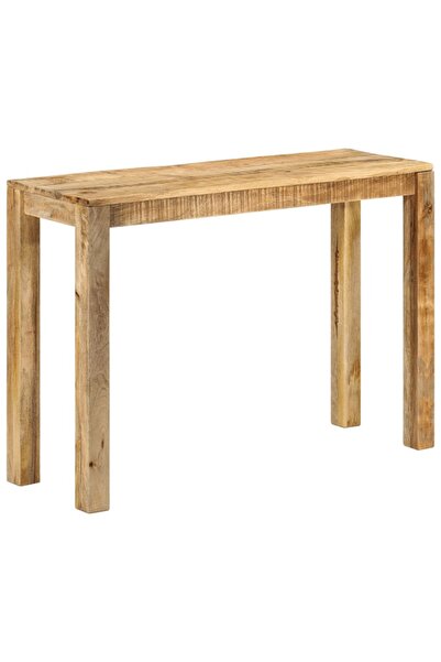 Concept Τραπέζι κονσόλας, 110x35x76 εκ., ακατέργαστο ξύλο μάνγκο