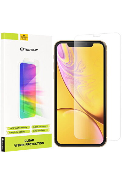 Techsuit iPhone XR Clear Vision Glass, transparent