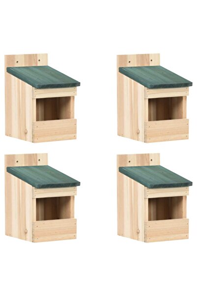 Concept Căsuțe de păsărele, 4 buc. 12x16x20 cm, lemn de brad