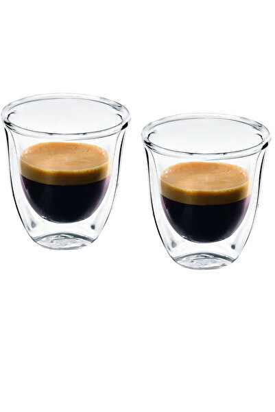 DELONGHİ Set 6 cafele espresso Pahare Essential Collection, 6 x 60ml, DLSC300
