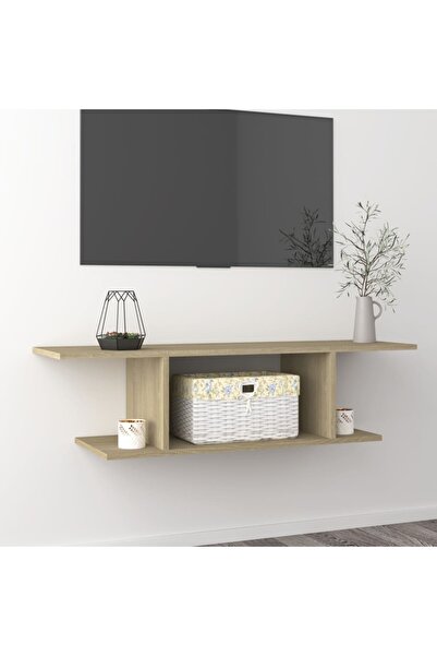 Concept Επιτοίχιο έπιπλο τηλεόρασης, δρυς sonoma, 103x30x26,5 cm