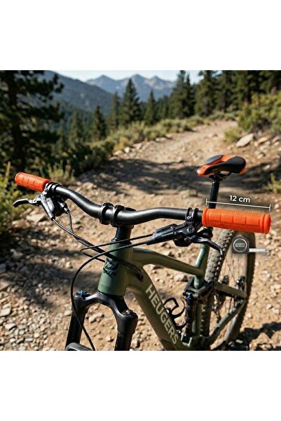 heugers Ecotrail MTB Elcik – 120mm TPR Dayanıklı, Ergonomik ve Konforlu