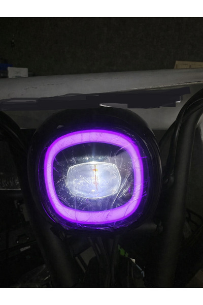 MotoFolyocum Vsm Elektrikli Bisiklet Far Park Ledi Çerçeve Kısmı Far Filmi Fo...