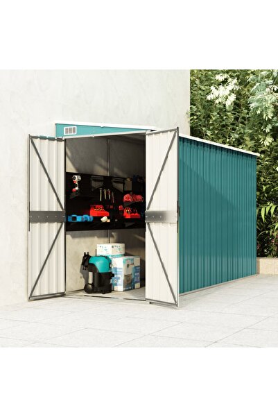 Concept Αποθήκη κήπου/τοποθέτηση σε πράσινο τοίχο από γαλβανισμένο χάλυβα 118...