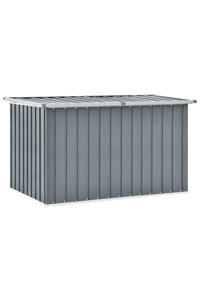 Concept Ladă de depozitare pentru grădină, gri, 149 x 99 x 93 cm