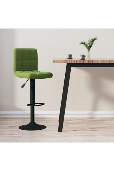 Concept Σκαμπό μπαρ, ανοιχτό πράσινο, Βελούδο