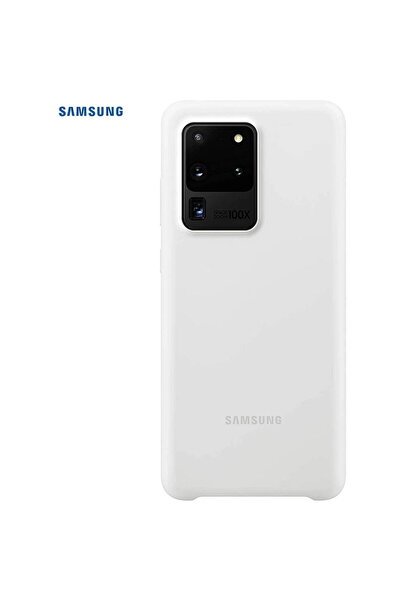 Samsung Husa Galaxy S20 Ultra, EF-PG988TWEGEU, silicon, alb