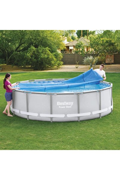 BESTWAY Prelată solară de piscină Flowclear, 427 cm