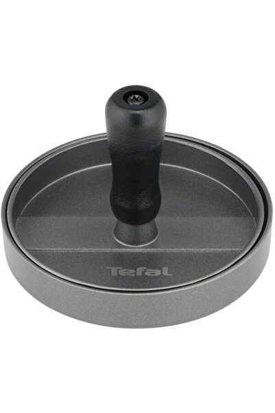 TEFAL Presa pentru burgeri K1851134, 12 cm, acoperire antiaderenta, gri/negru