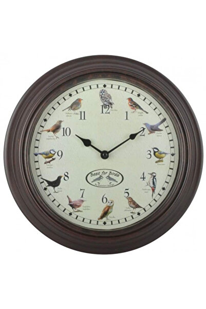 Esschert Design Ceas cu sunete de păsări