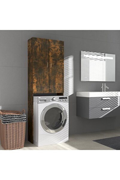 Concept Шкаф за пералня, опушен дъб, 64x25.5x190 см