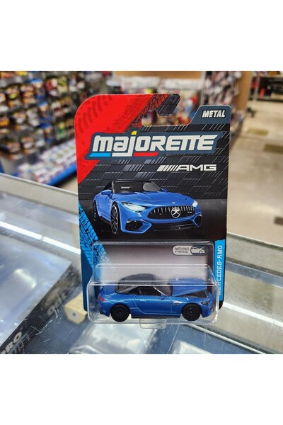 Majorette Mercedes Amg Premium Convertible Midnight Blue Model Car - Sl 63 - ...