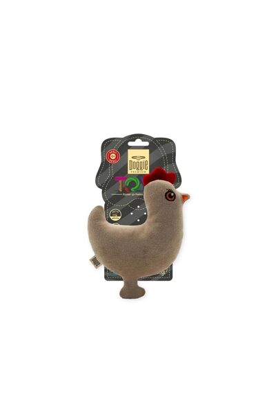 Doggie Köpek Oyuncağı Peluş Tavuk 15 Cm