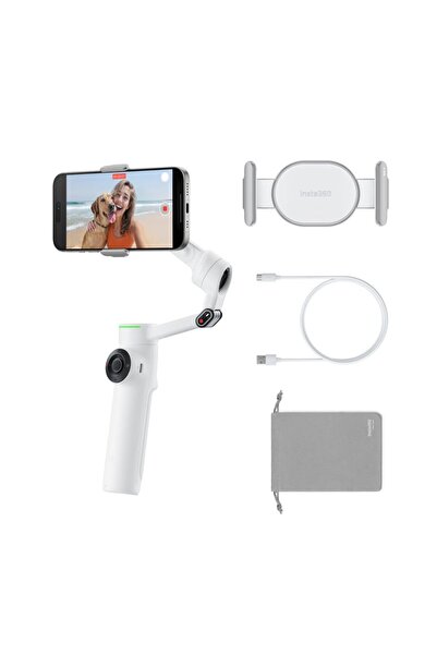 Insta360 Flow 2 Pro Akıllı Telefon Gimbal Sabitleyici (Beyaz)