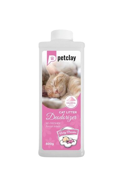 dora shop Petclay Bebek Pudralı Kumu Deodorantı 500Gr