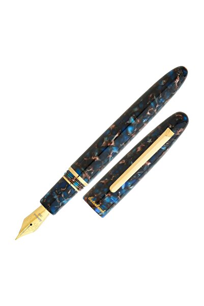 Esterbrook Estie Nouveau Bleu Gold Dolma Kalem - Medium Uç