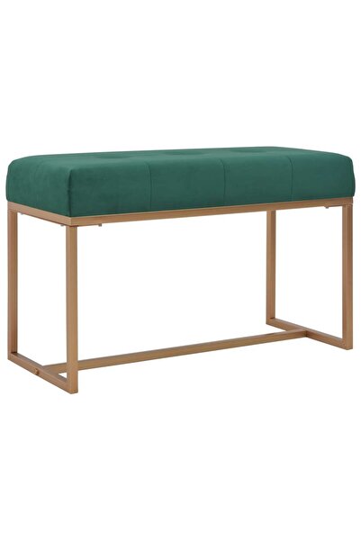 Concept Bancă, verde, 80 cm, catifea