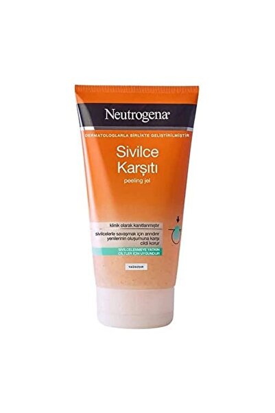 Neutrogena Karşıtı Peeling Yüz Temizleme Jeli Salisilik Asitli Akneye Eğiliml...