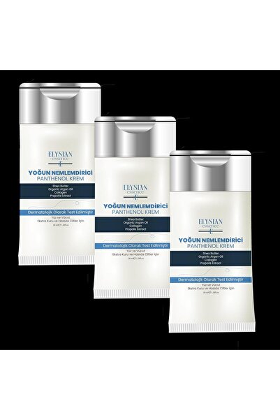 Elysian Essence Yoğun Nemlendirici 3'lü Set Panthenol Yüz Vücut Kremi , , Küç...