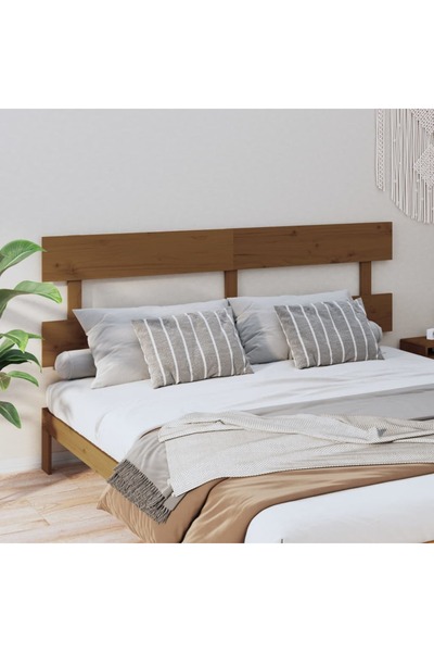 Concept Κομοδίνο, μελί καφέ, 184x3x81 cm, μασίφ ξύλο πεύκου