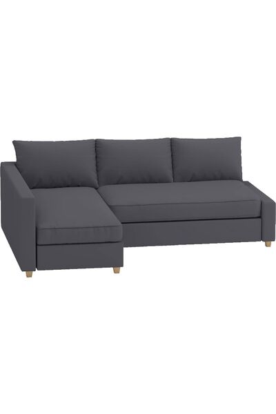 OEM Pokrowiec na sofę Friheten HomeTown Market poliestrowy ciemnoszary prawy